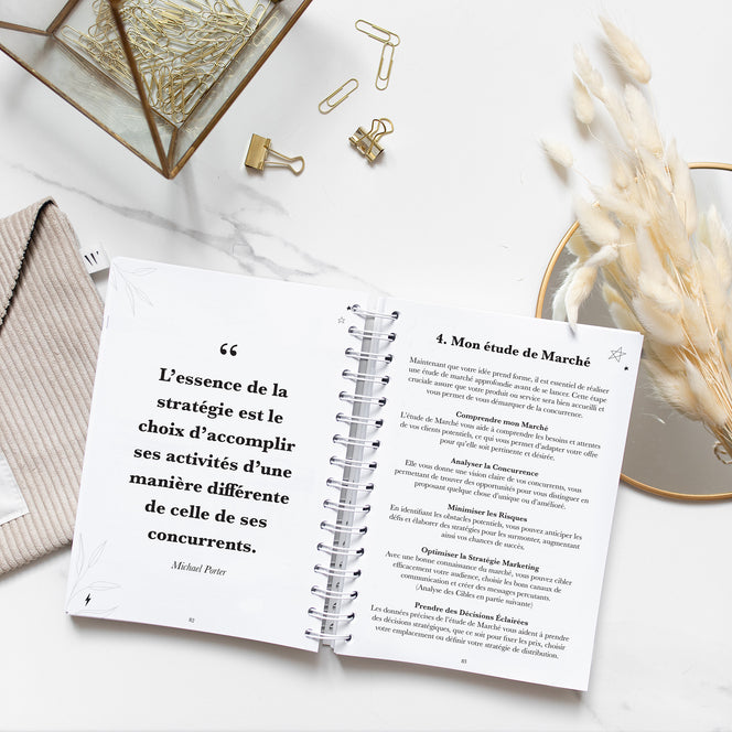 Carnet d'Entrepreneuriat - My Success Story Power