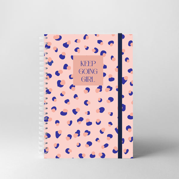 Keep Going Girl - Blue Leo