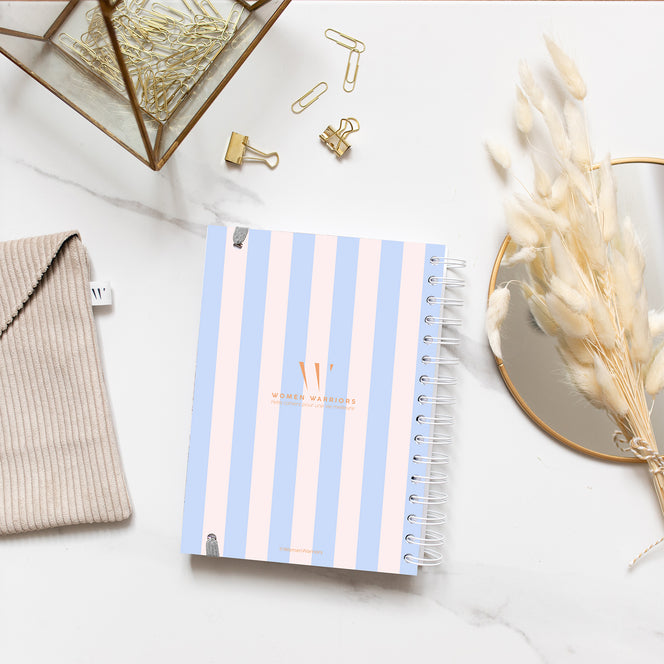 Never Give Up 360 - Blue Stripes