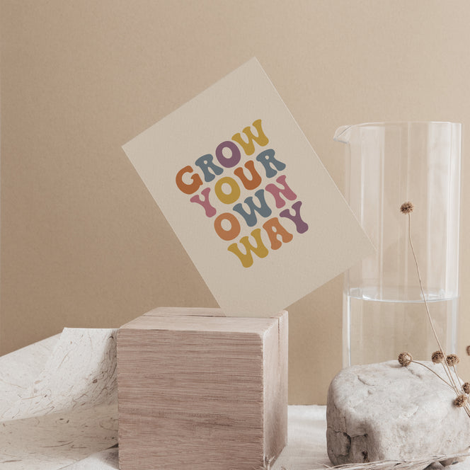Carte Postale - Grown