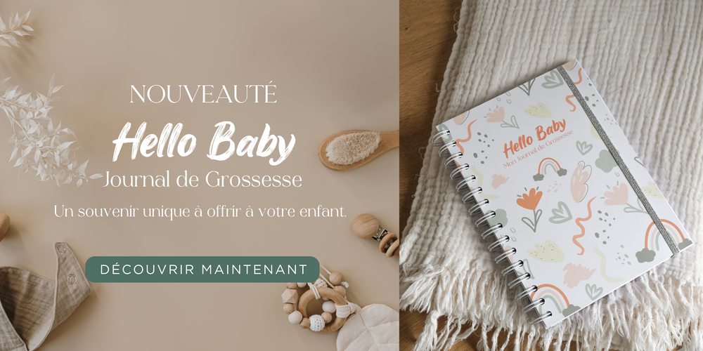 Carnet de Grossesse - Hello Baby Welcome – Women Warriors FR