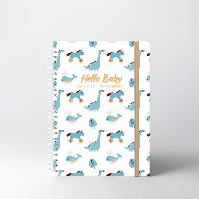 Carnet de Grossesse - Hello Baby Dino