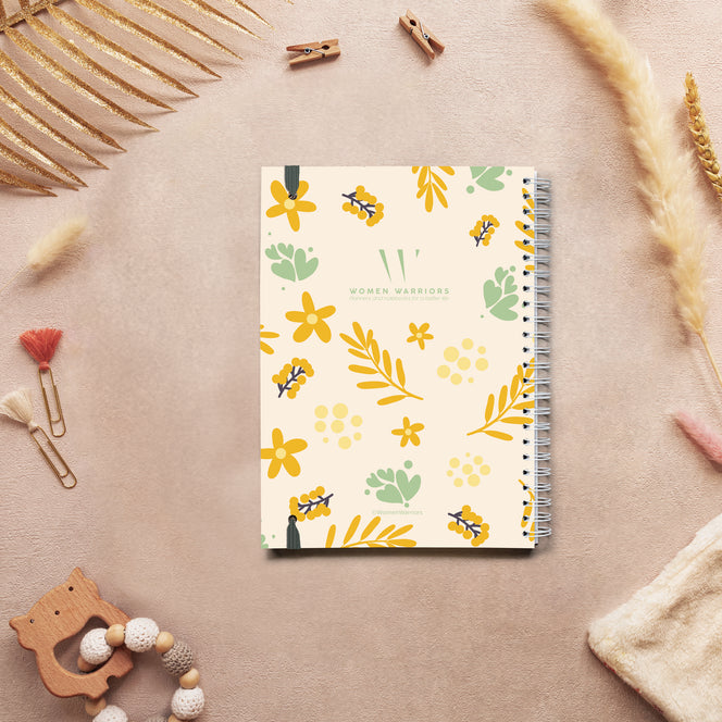 Carnet de Grossesse - Hello Baby Orange Garden