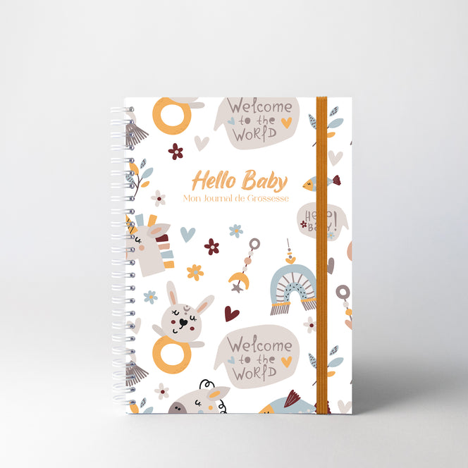 Carnet de Grossesse - Hello Baby Welcome