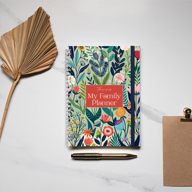 My Family Planner - Jardin Fleuri
