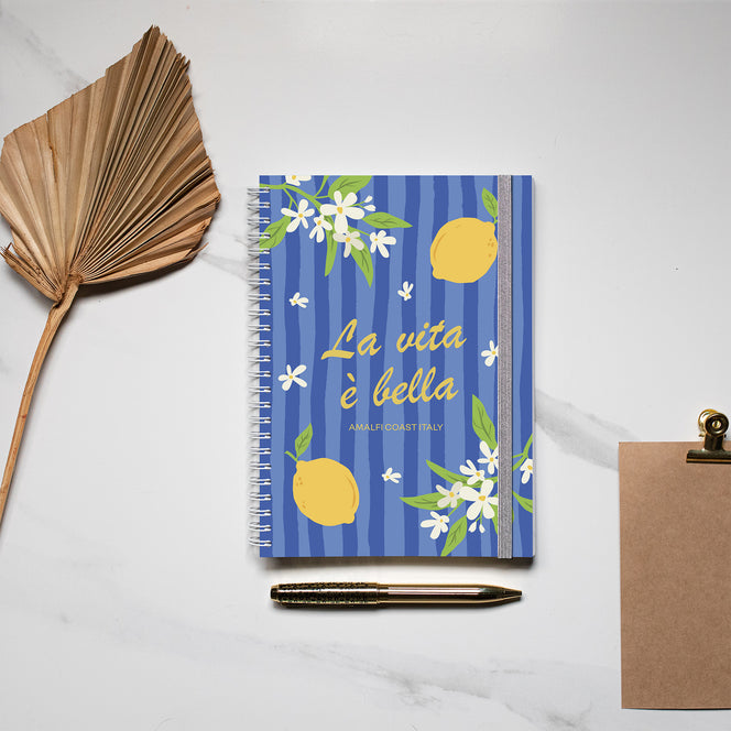 Carnet de notes - La vita è bella Amalfi