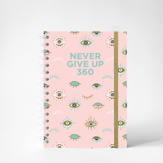 Never Give Up 360 - Pink Eyes