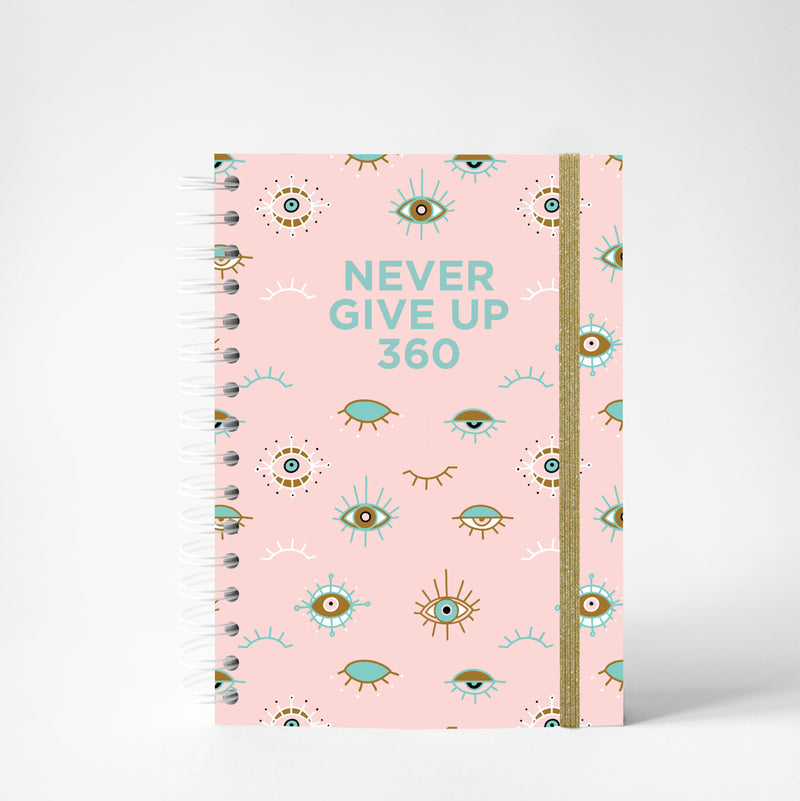 Never Give Up 360 - Pink Eyes