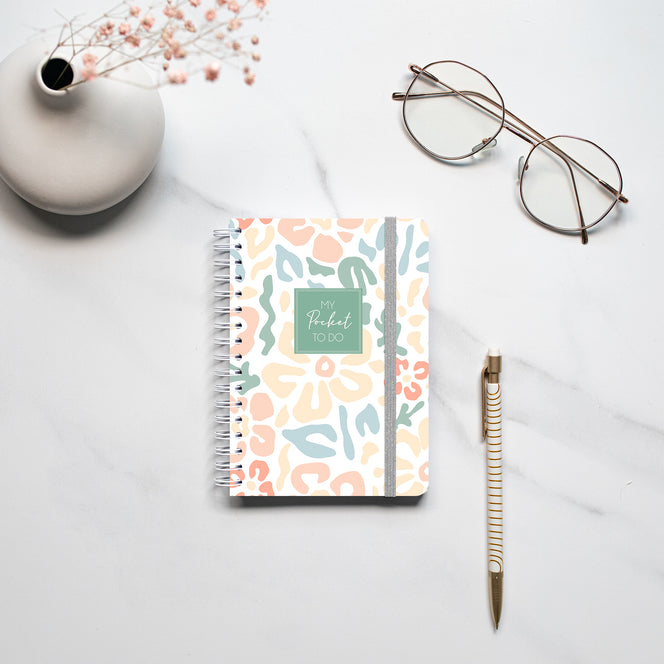 My Pocket TO DO - Pastel Floral