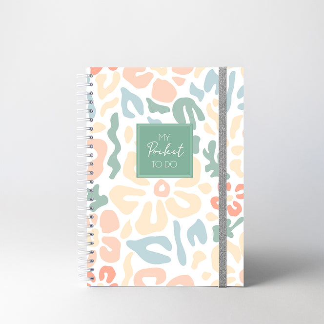 My Pocket TO DO - Pastel Floral