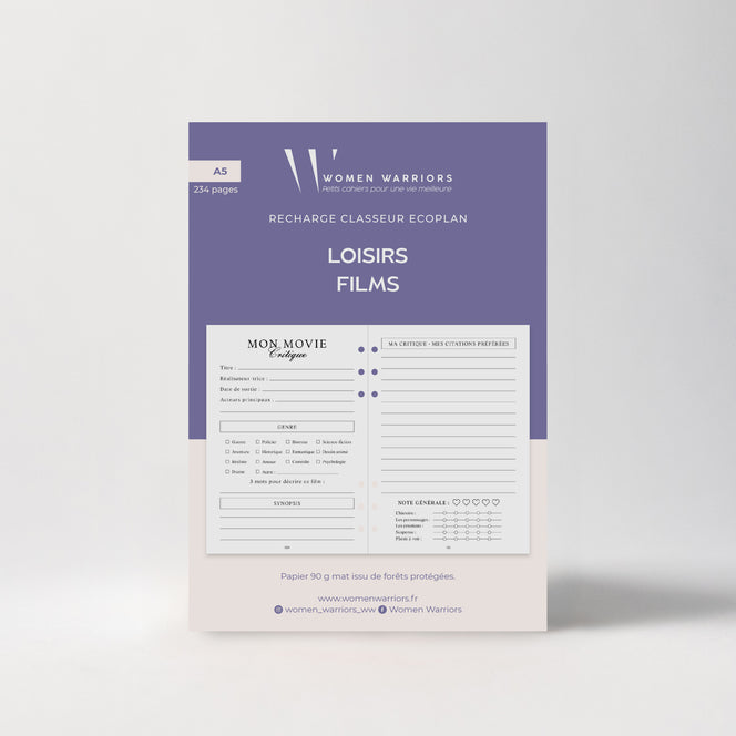 Recharge A5 Films • 234 pages