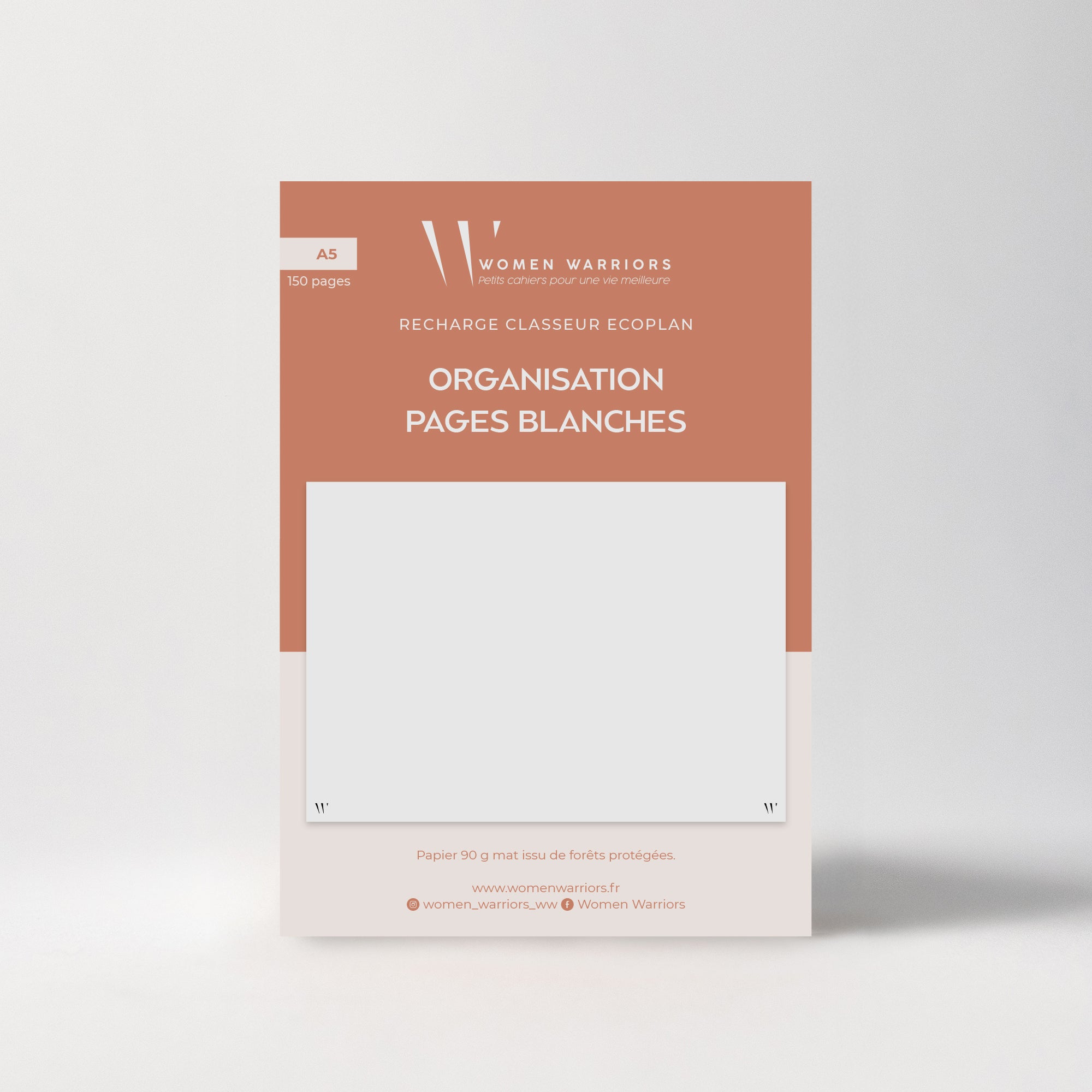 Recharge Pages Blanches • 150 pages