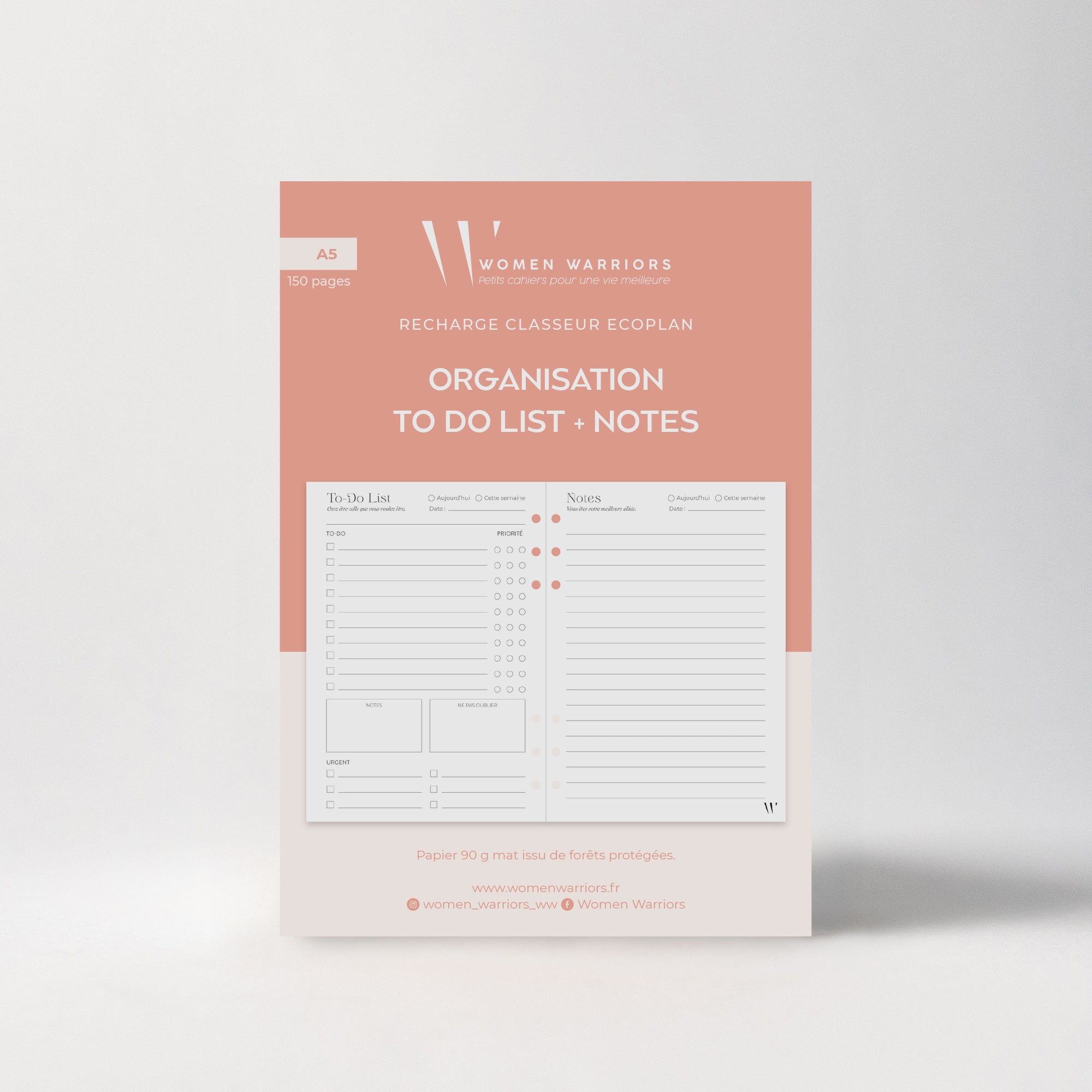 Recharge To Do List + Notes • 150 pages