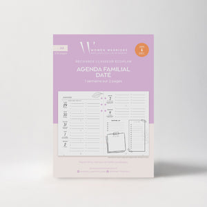 Recharge Agenda Family Janv.>Déc. 2026 • 204 pages
