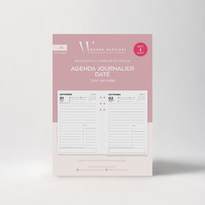 Recharge Agenda Journalier Sept. 26>Août 27 • 440 pages