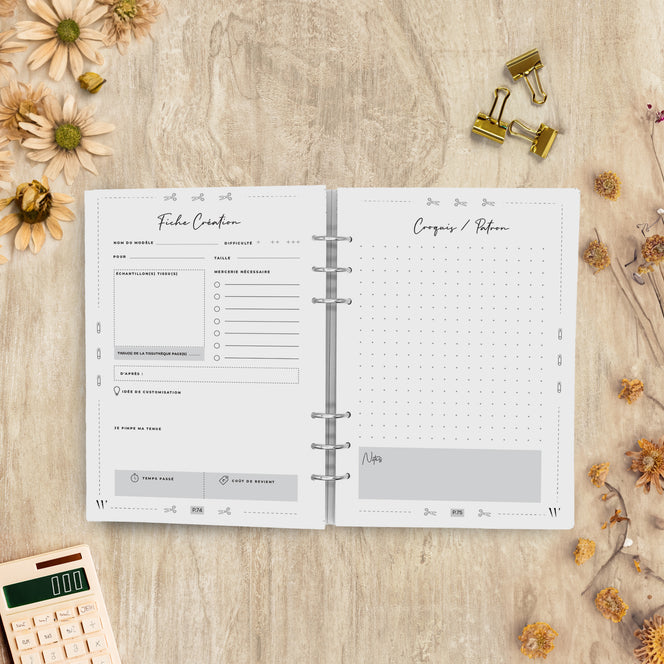 Recharges pour Classeur EcoPlan - Couture