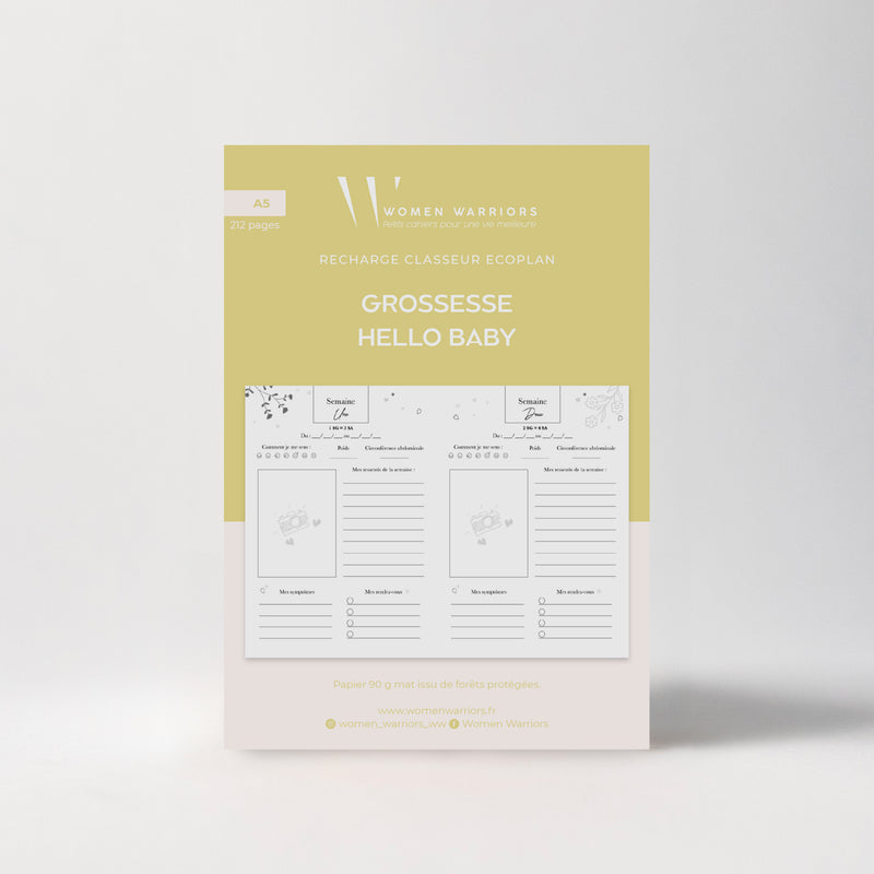 Recharges pour Classeur EcoPlan - Grossesse