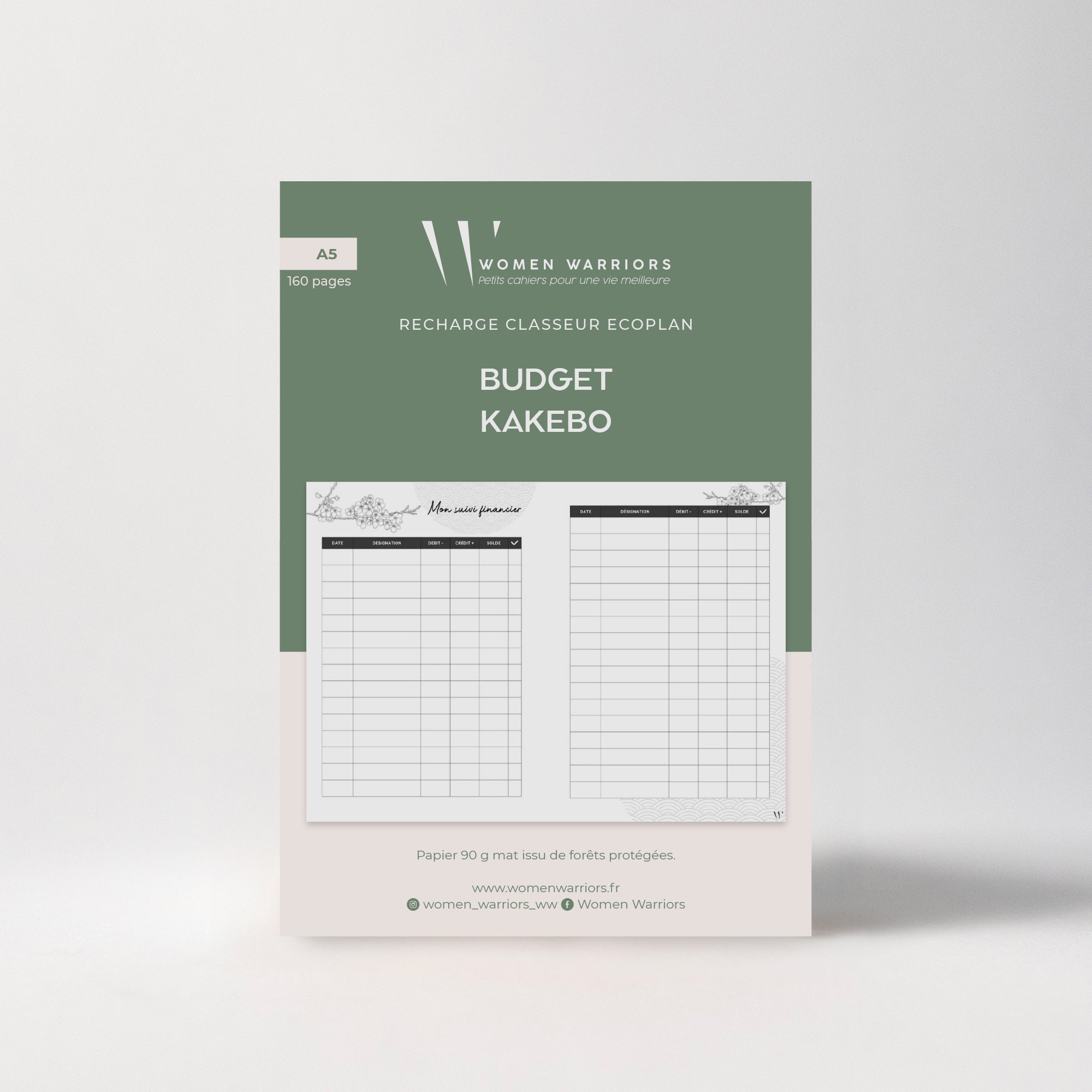 Recharge Budget Kakebo • 160 pages