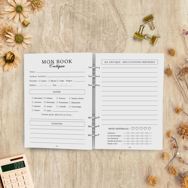 Recharges pour Classeur EcoPlan - Lecture