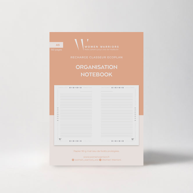 Recharges pour Classeur EcoPlan - Notes