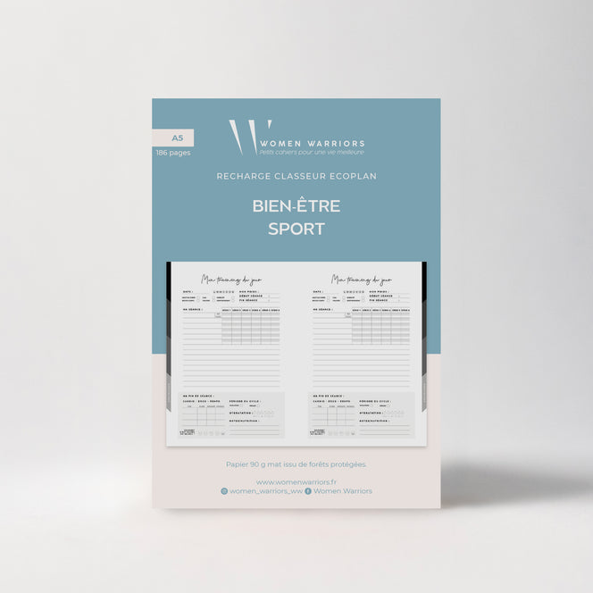 Recharges pour Classeur EcoPlan - Sport