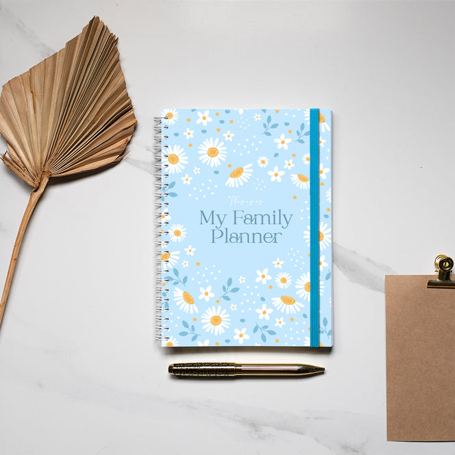 My Family Planner - Tiny Blue