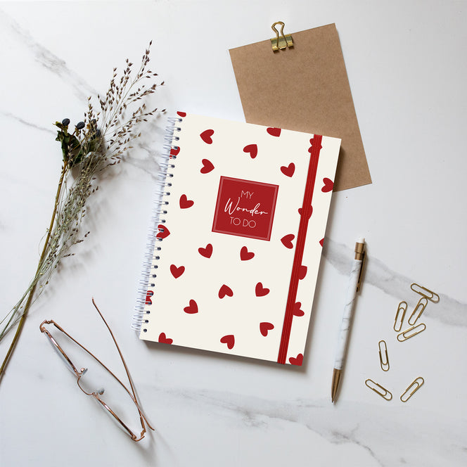 My Wonder TO DO - With Love Red