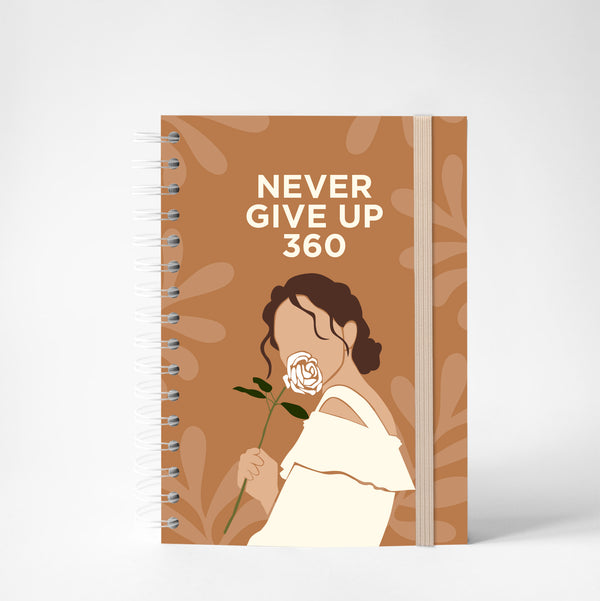 Never Give Up 360 - Woman Flower