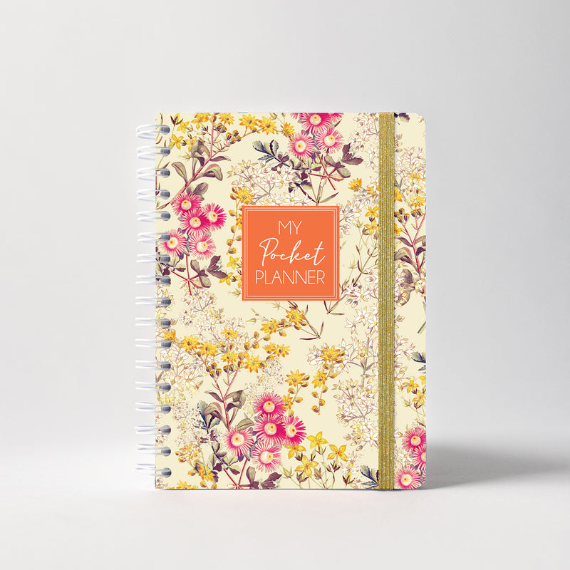 My Pocket Planner - Yellow Bloom