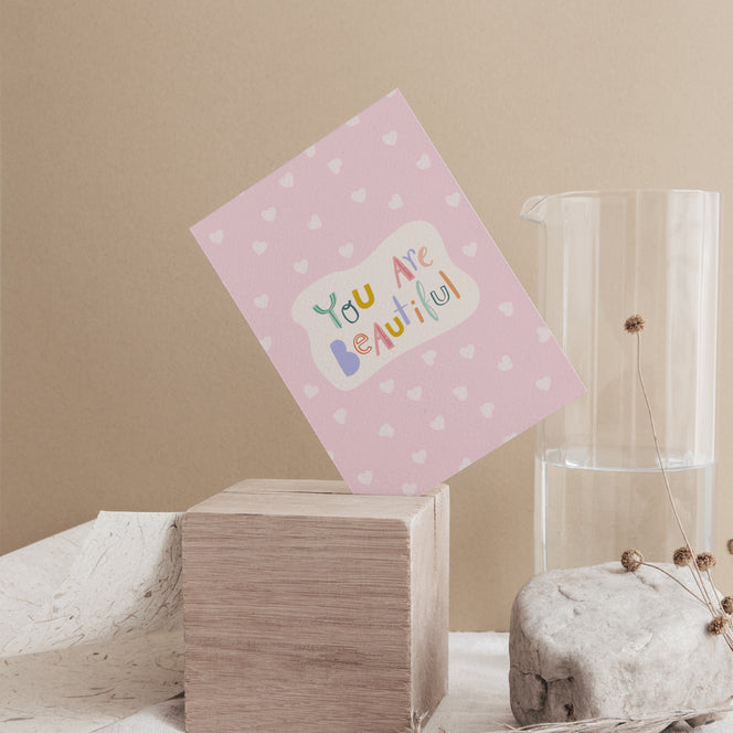 Carte Postale - You Are Beautiful