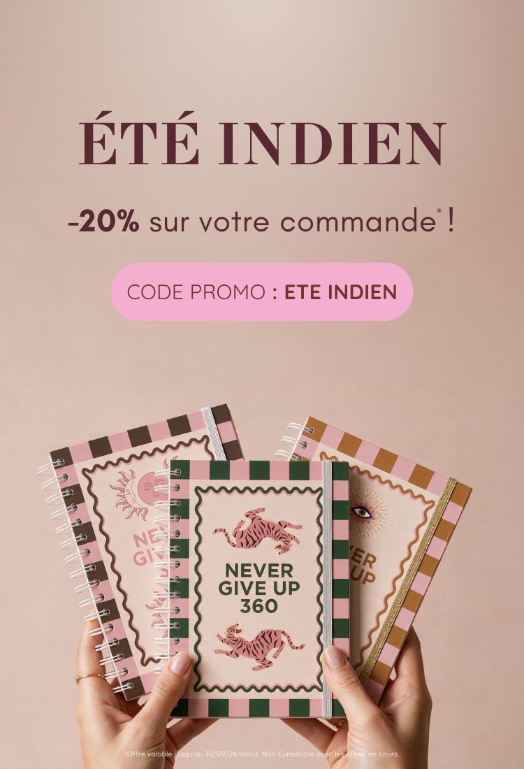 Été Indien : -20% sur votre commande avec le code ETE INDIEN, offre valable jusqu’au 30/09/2026 inclus. Non cumulable avec les offres en cours.
