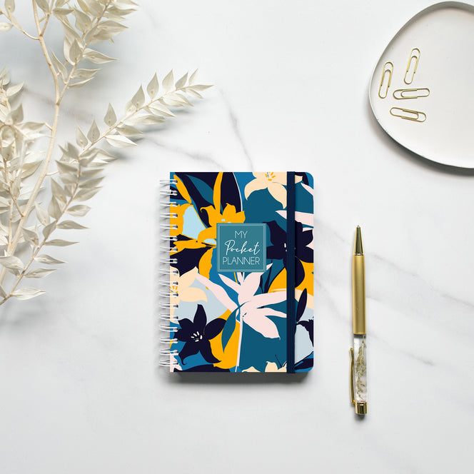My Pocket Planner - Blue Garden