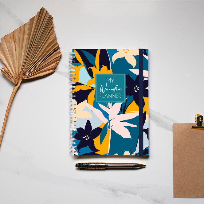 My Wonder Planner - Blue Garden