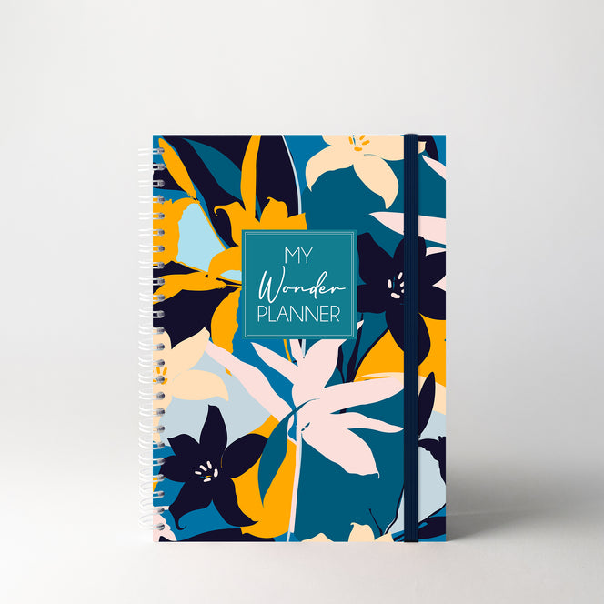 My Wonder Planner - Blue Garden