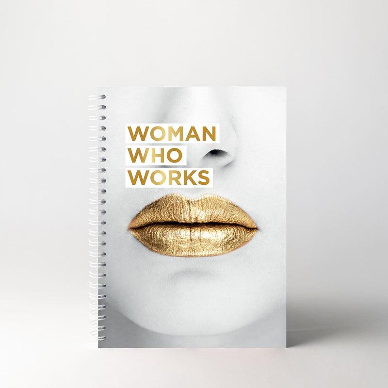 Woman Who Works - Gold