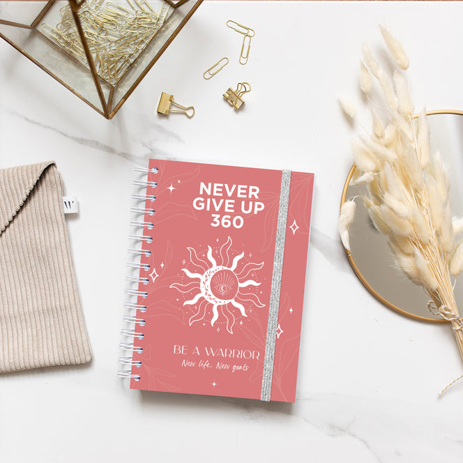 Never Give Up 360 - Be a Warrior Pink