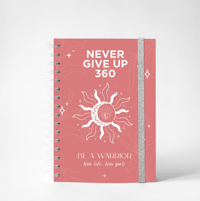 Never Give Up 360 - Be a Warrior Pink