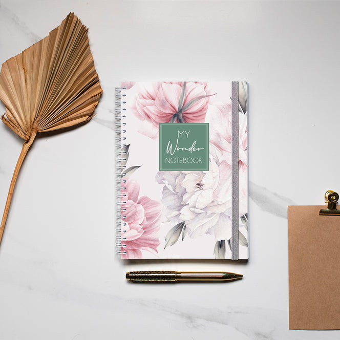 My Wonder Notebook - Peonies