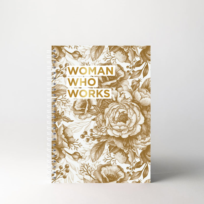 Woman Who Works - Pivoines Gold
