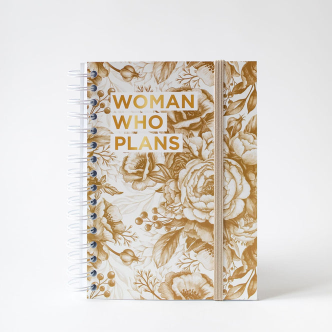 Woman Who Plans - Pivoines Gold