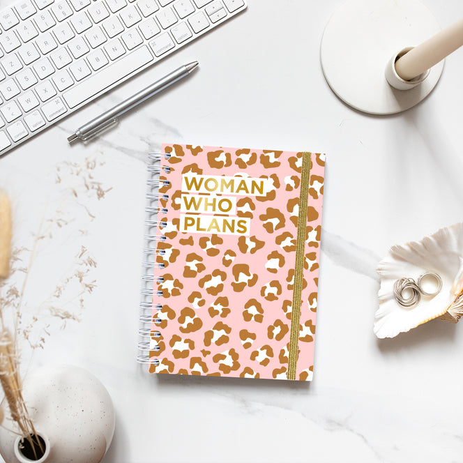 Woman Who Plans - Pink Leopard