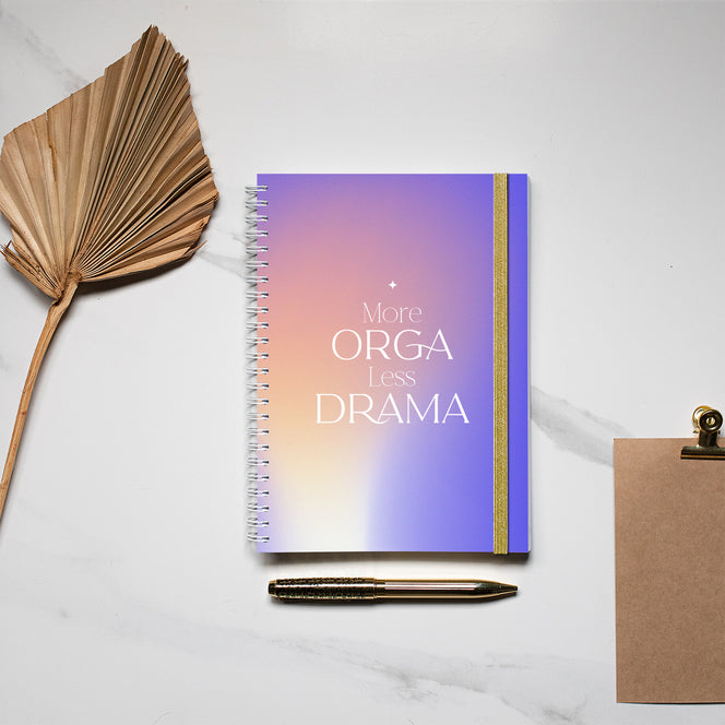 More Orga Less Drama - Purple Gradient