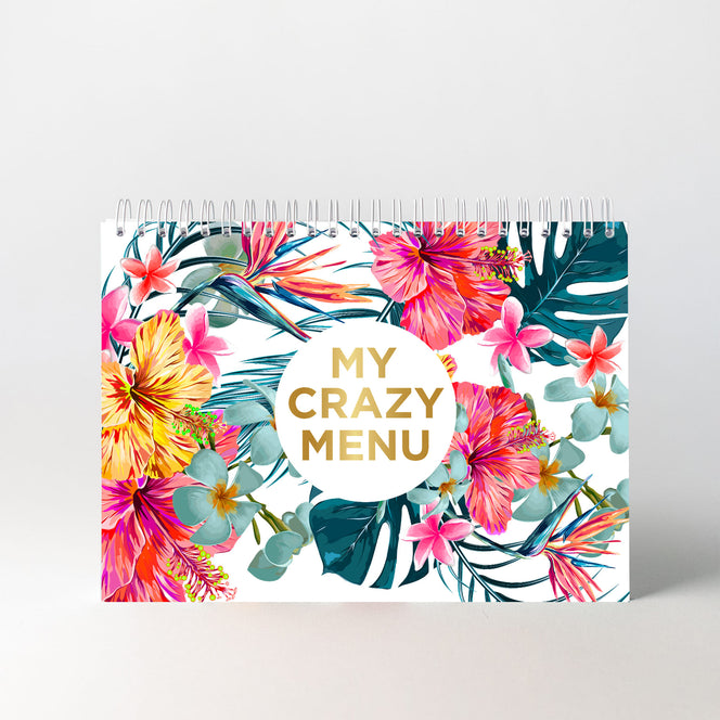 My Crazy Menu - Tropical Blue