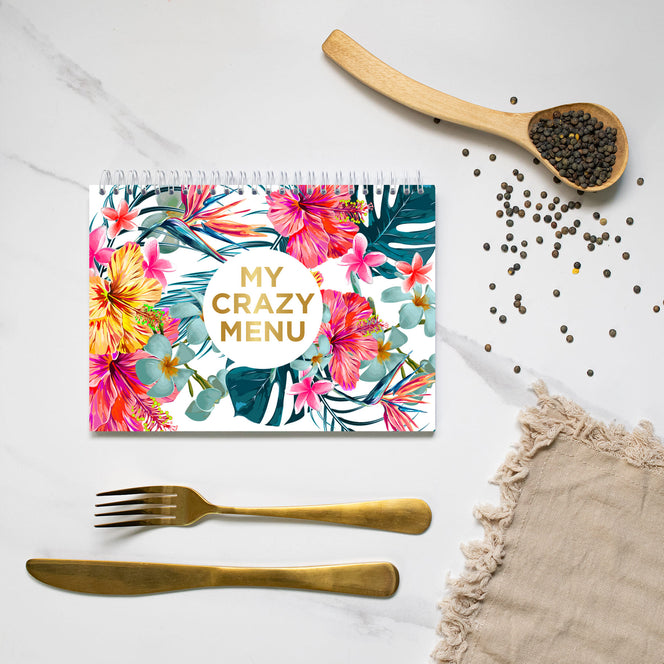My Crazy Menu - Tropical Blue